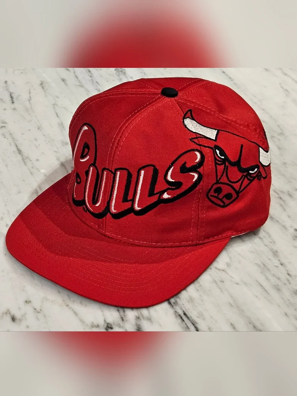 Chicago Bulls Vintage Adjustable The Game Snapback Hat 5328 Of 6000
